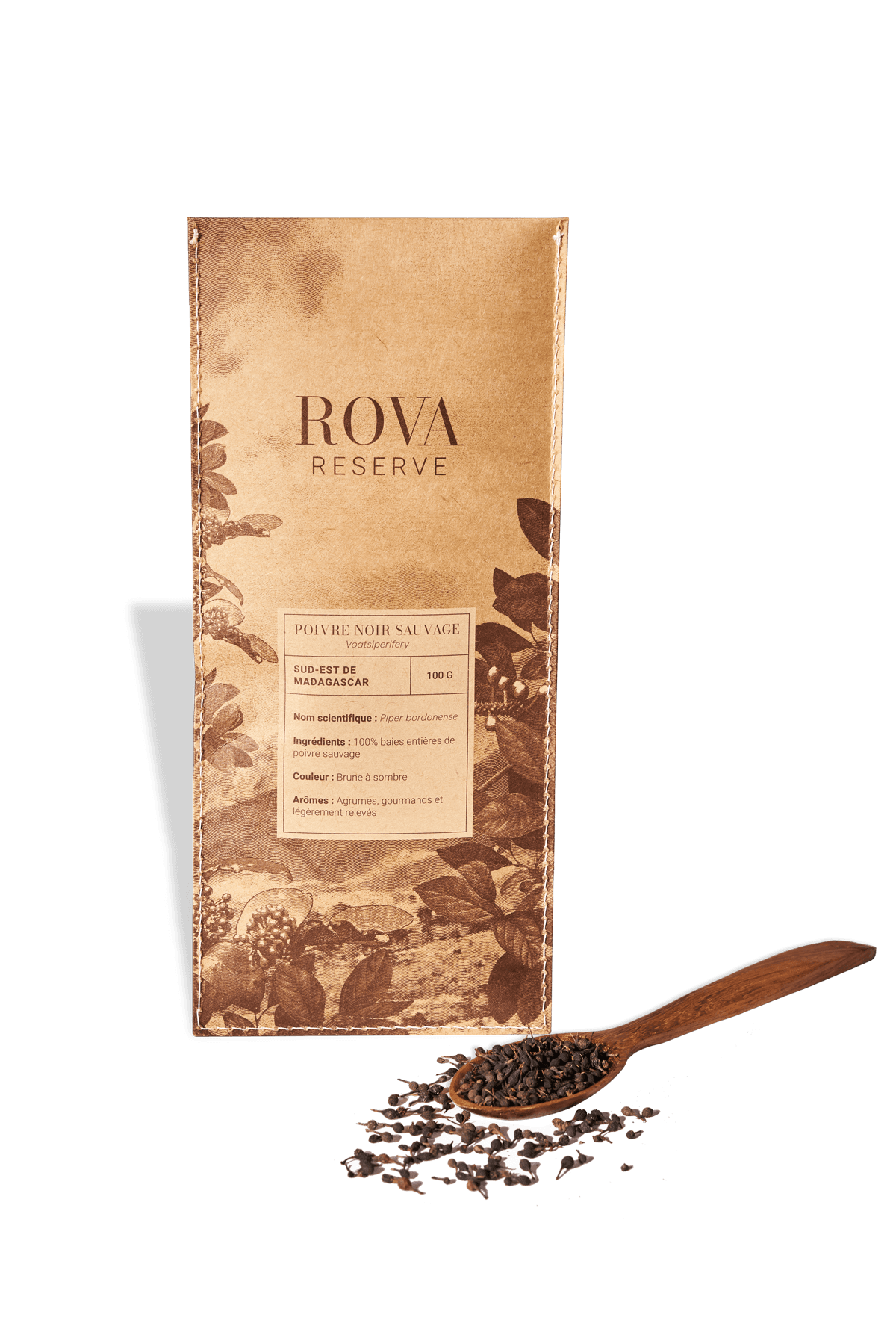 Poivre noir sauvage - Rova Caviar