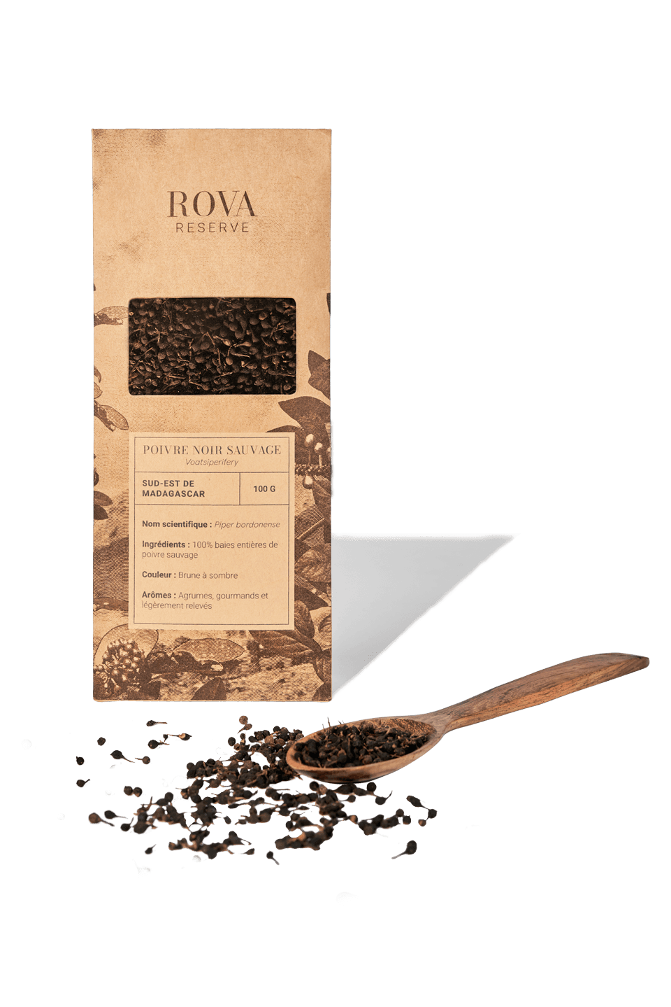 Poivre noir sauvage - Rova Caviar