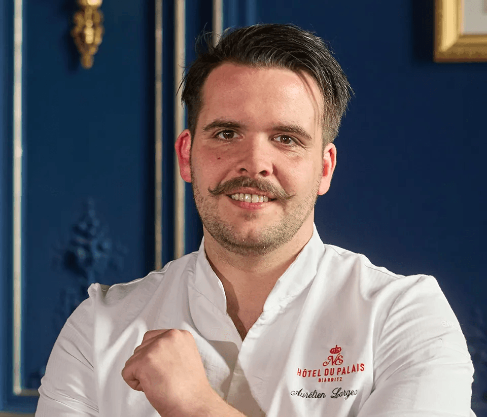 Portrait of Chef Aurélien Largeau