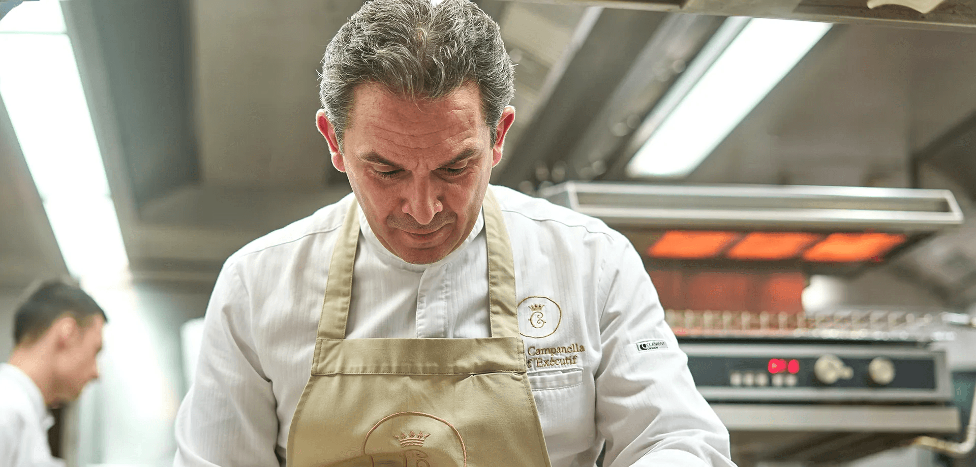 Portrait du Chef Boris Campanella en cuisine
