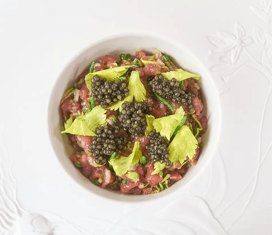 Lamb Tartare Recipe with Rova Caviar