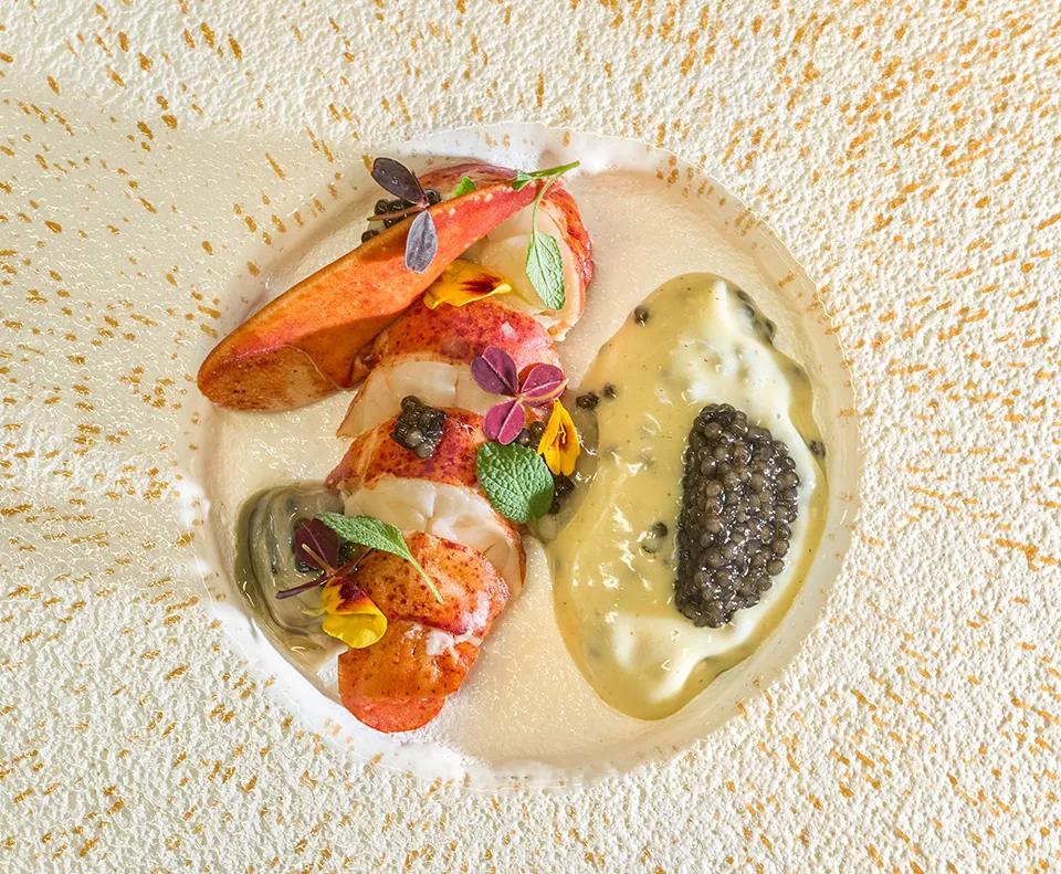 Recette de homard et mayonnaise au Caviar Osciètre Supreme